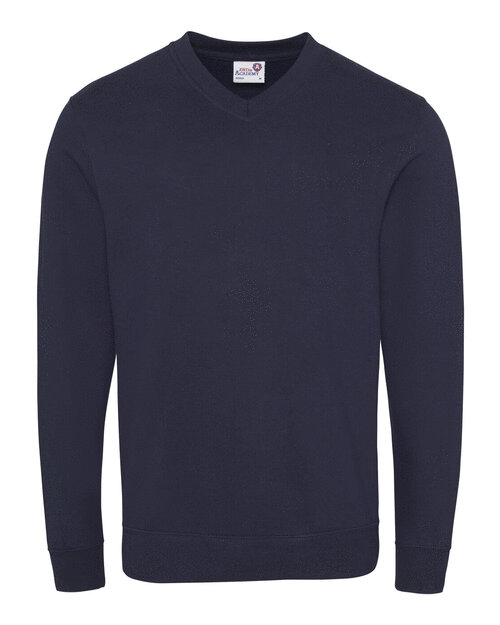 Prestige Leisure UK Ltd | AC003 SENIOR ACADEMY V-NECK SWEATSHIRT