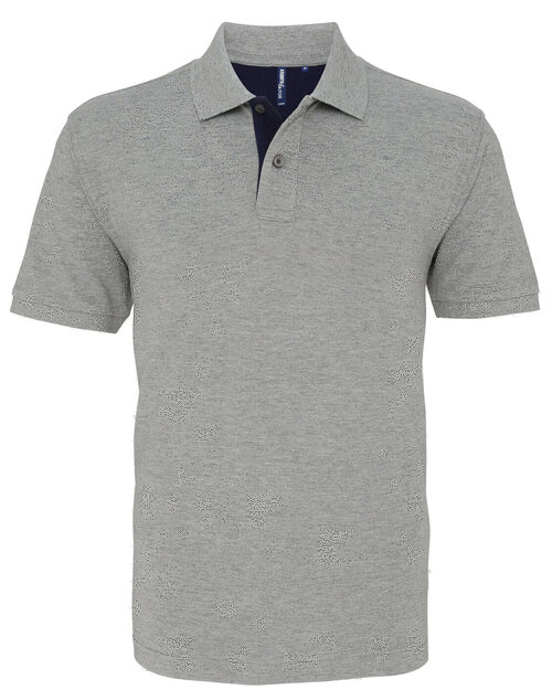 HEATHER GREY/NAVY