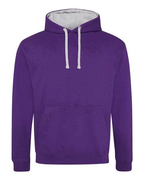 PURPLE HEATHER GREY
