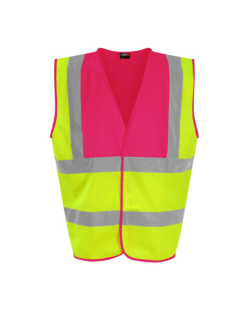 HIGH VISIBILITY YELLOW/PINK