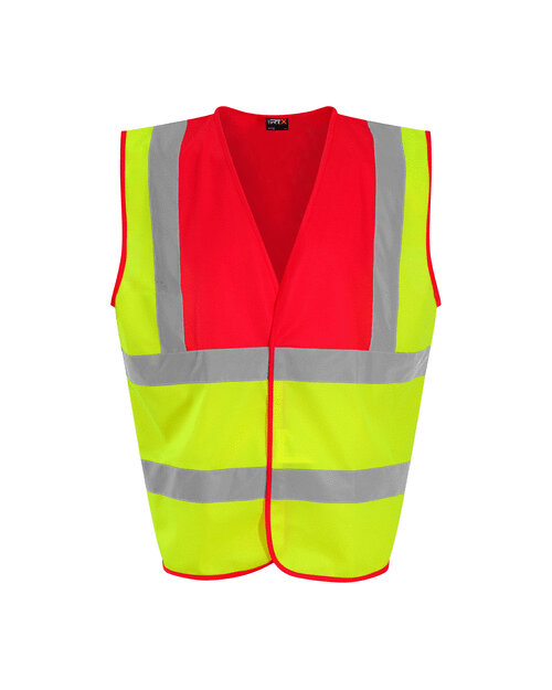 HI VIS YELLOW/RED