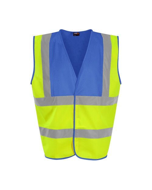 HI VIS YELLOW/ROYAL