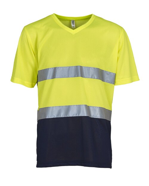 FLUORESCE YELLO/NAVY