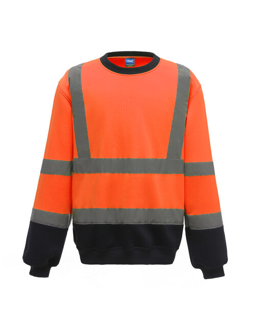 HIGH VISIBILITY ORANGE/NAVY