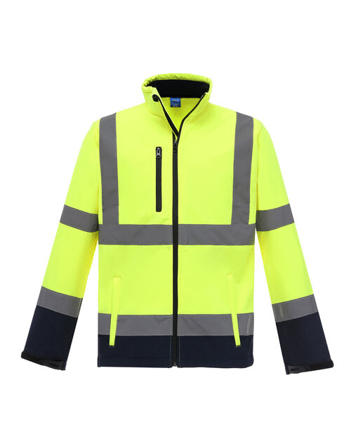 FLUORESCE YELLO/NAVY