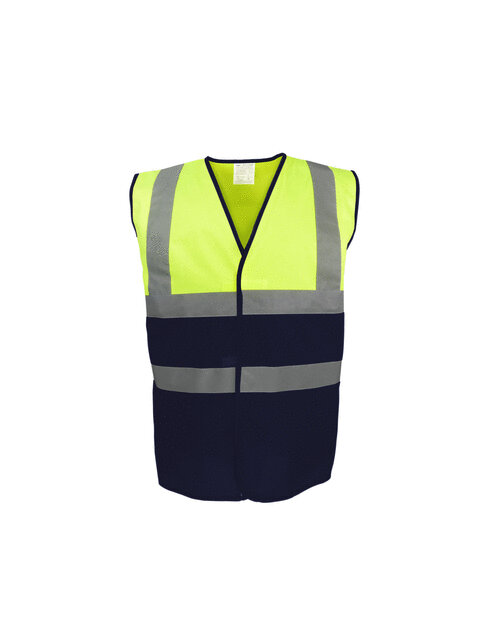 HI VIS YELLOW/NAVY
