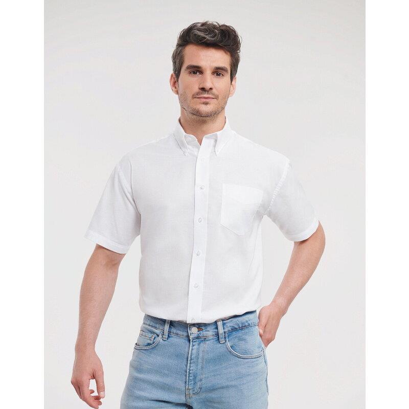 Russell Athletic MENS S/S OXFORD SHIRT