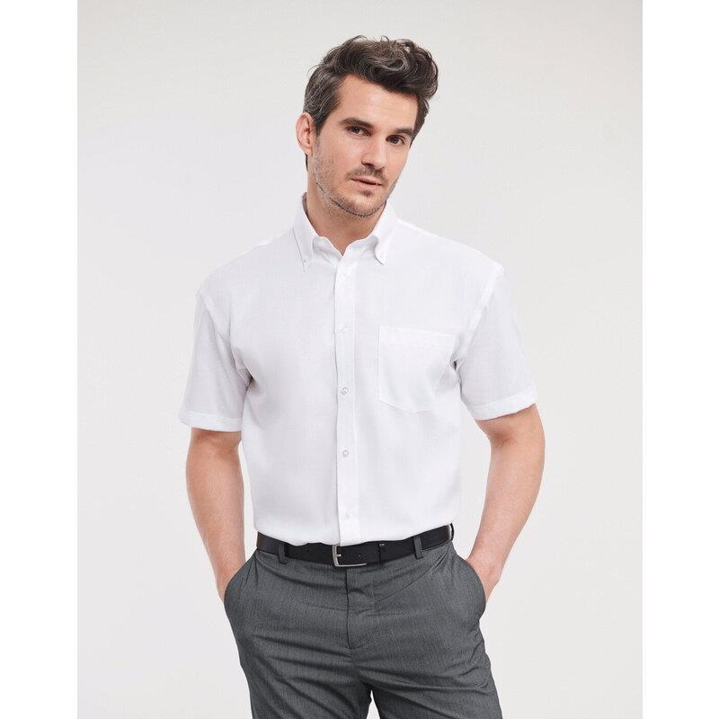 Russell Athletic MENS S/S NON IRON SHIRT