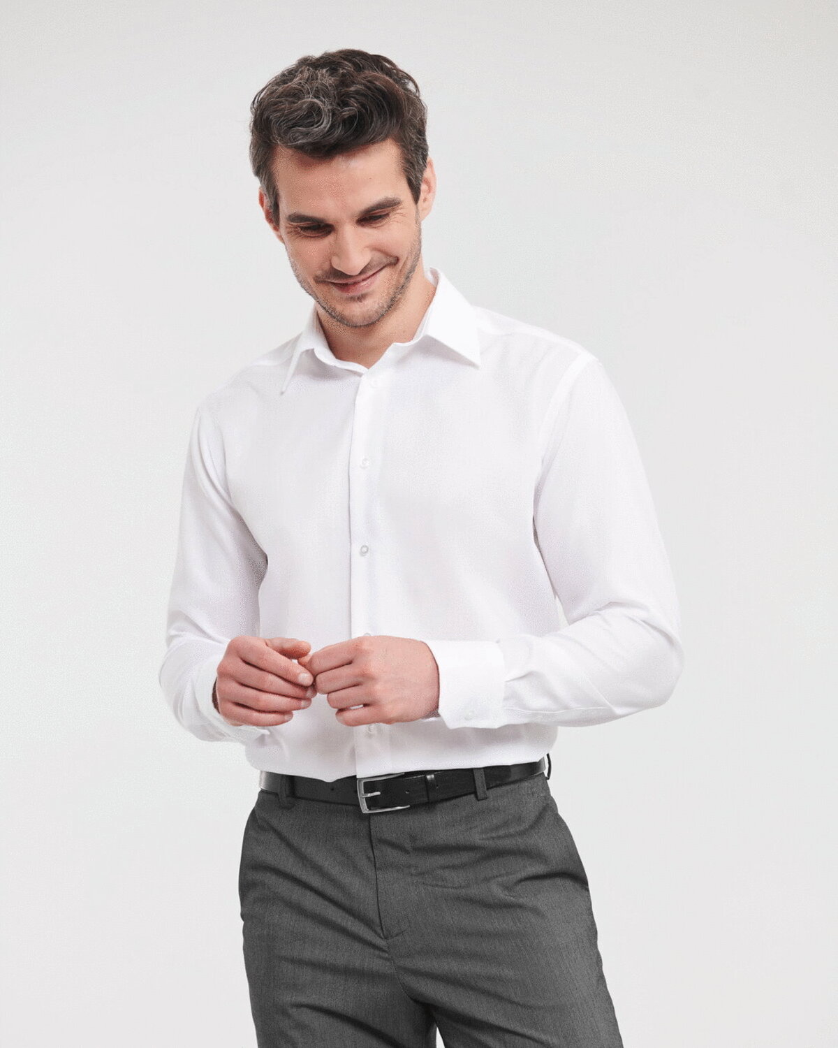 MENS LONG SLEEVE TAILORED ULTIMATE NON IRON SHIRT