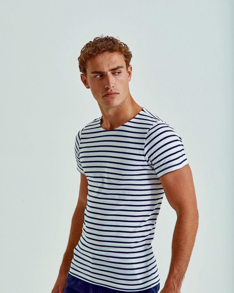 Asquith and Fox MARINIERE COASTAL S/S T-SHIRT