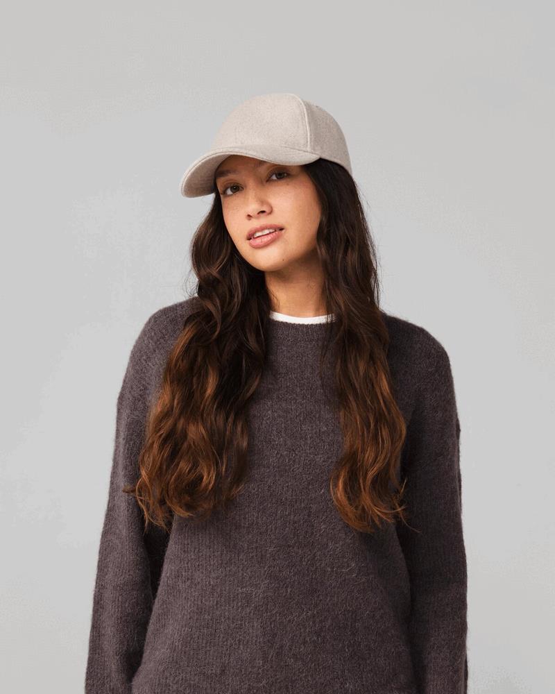 BB619M - WOOL BLEND CAP