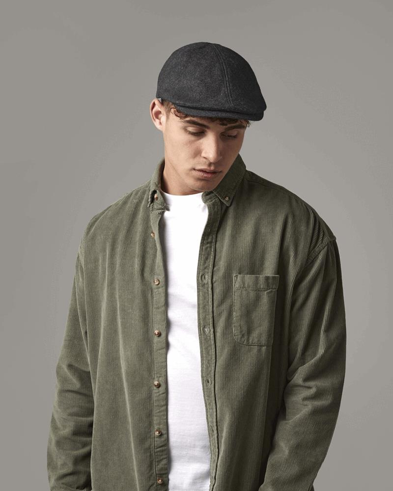 BB623M - MELTON WOOL IVY CAP