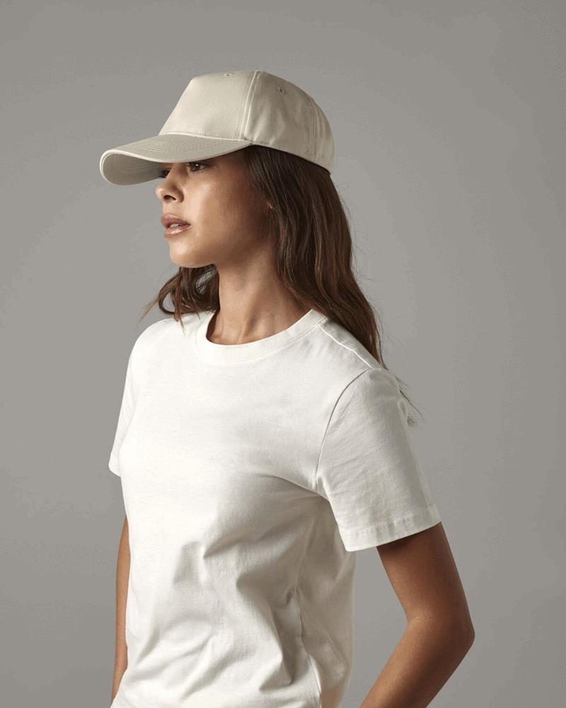 BB62N - ORGANIC COTTON 5 PANEL CAP