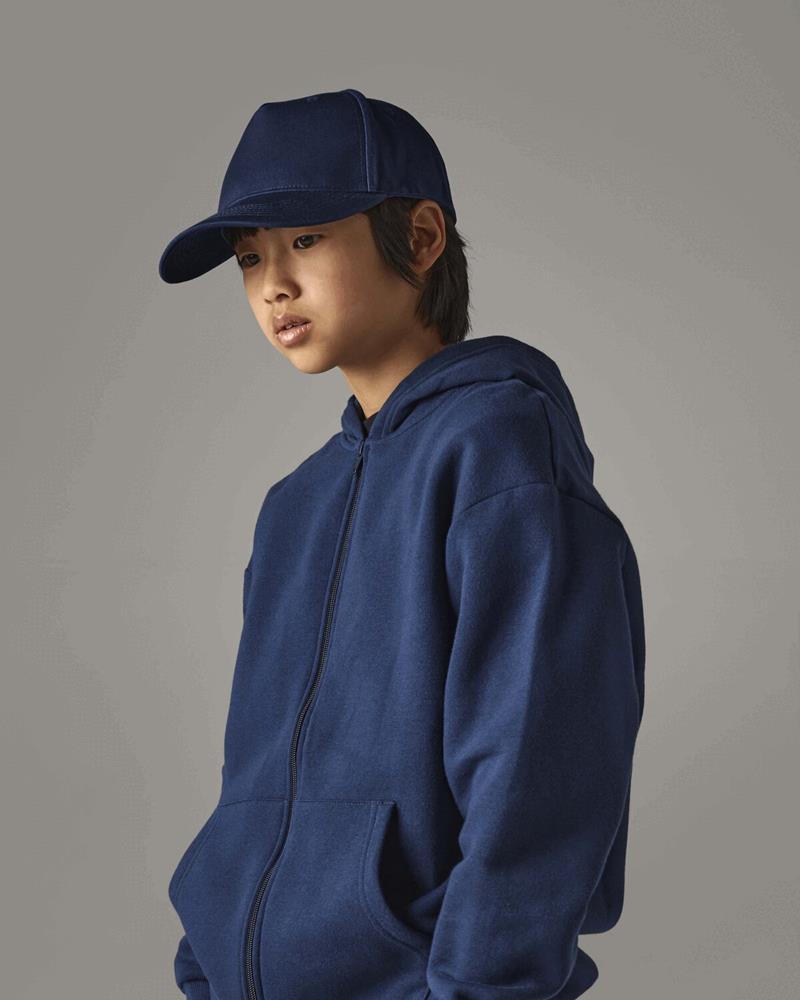 BB63NB - JUNIOR ORGANIC COTTON 5 PANEL CAP