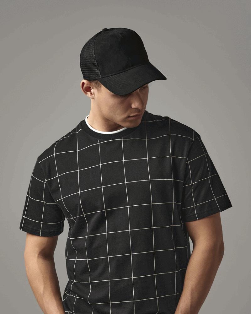 BB643M - SUEDE SNAPBACK TRUCKER