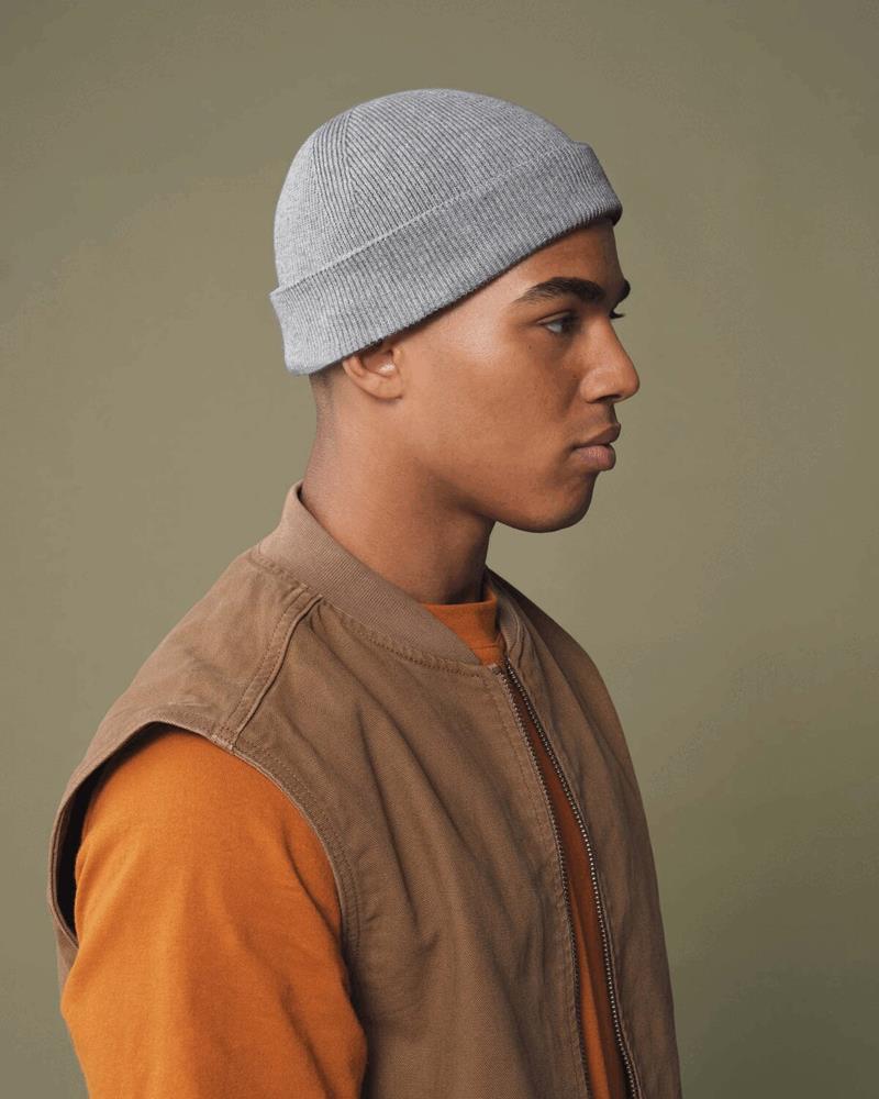 BB832N - ORGANIC COTTON FISHERMAN BEANIE