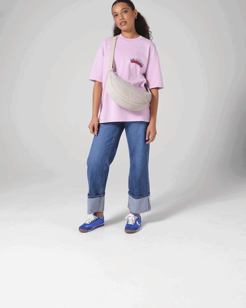 BG703M - QUILTED CROSS BODY BAG