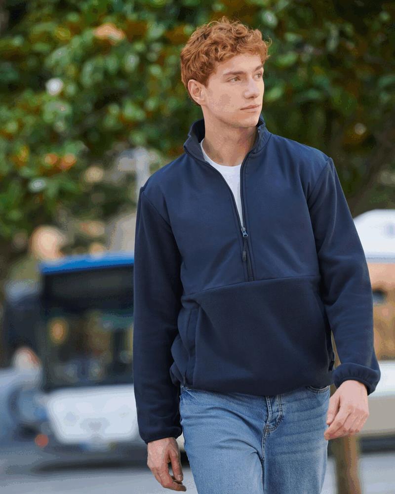 1/2 ZIP MICROFLEECE