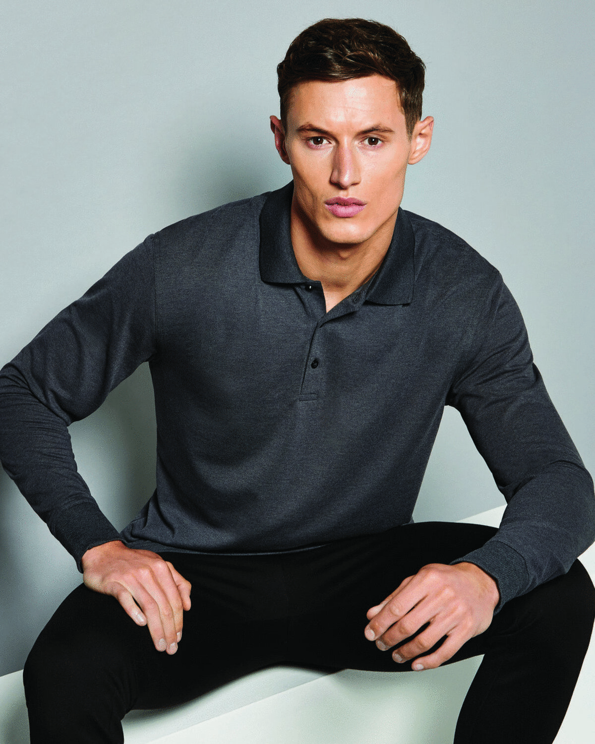 CLASSIC FIT LONG SLEEVE POLO