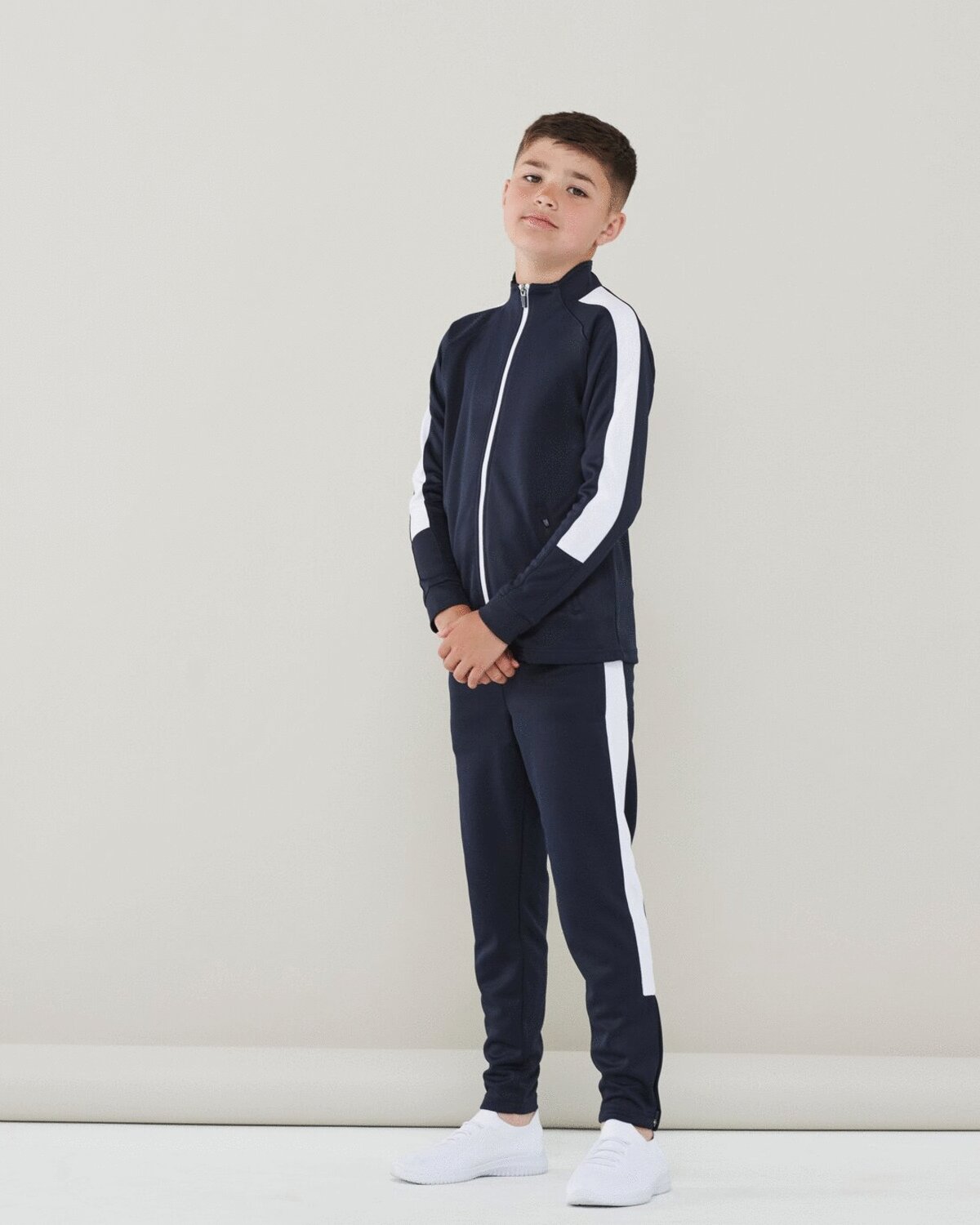 KIDS KNITTED TRACKSUIT TOP
