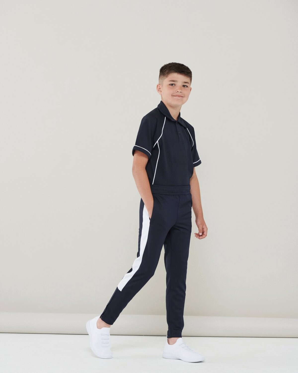 KIDS KNITTED TRACKSUIT PANTS