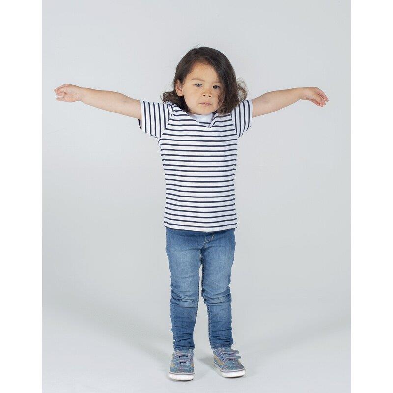 Larkwood KIDS STRIPED CREW NECK T-SHIRT