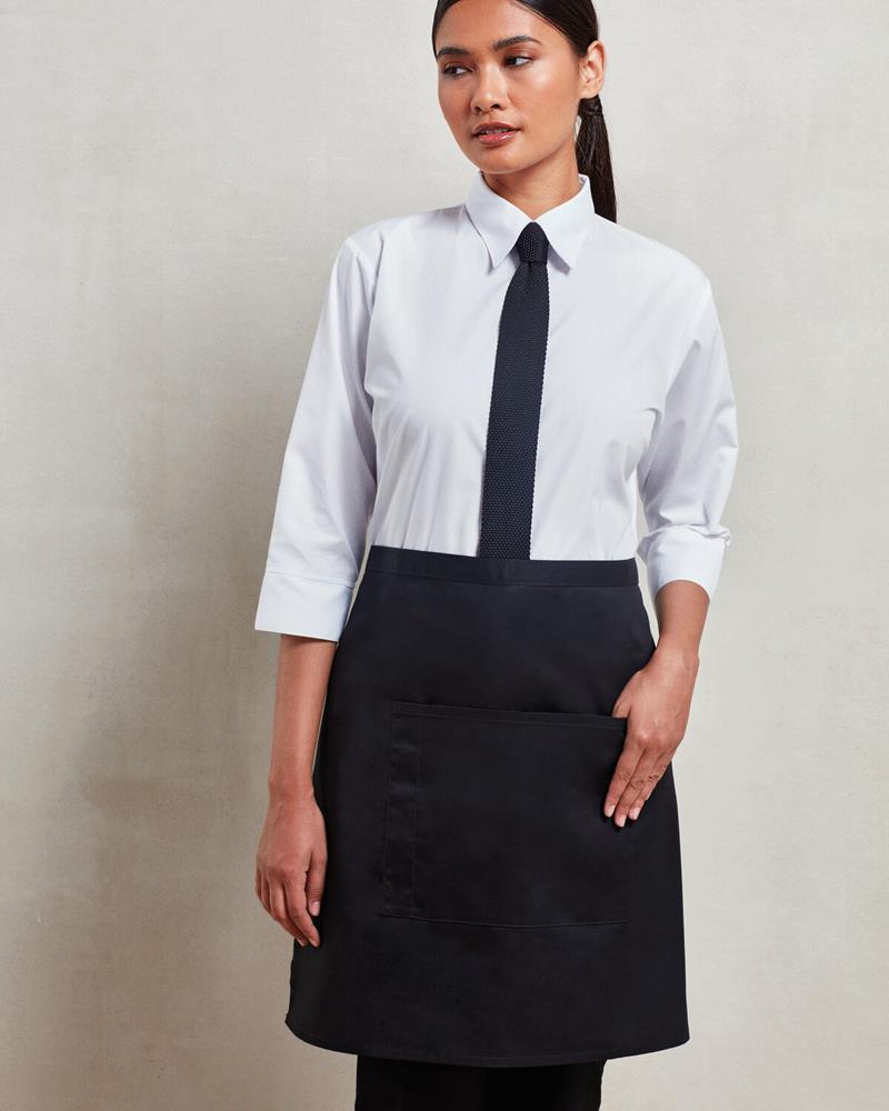 COLOURS COLLECTION MID LENGTH POCKET APRON