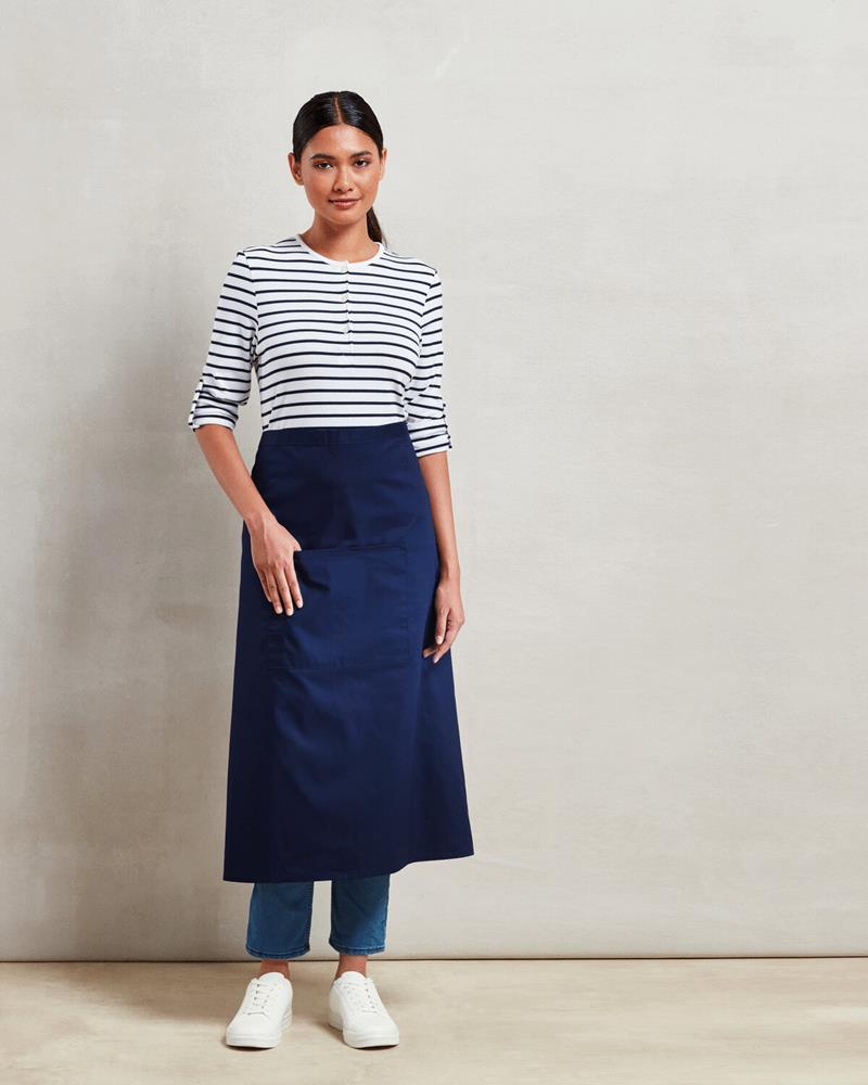COLOURS COLLECTION HOSPITALITY APRON WITH POCKET