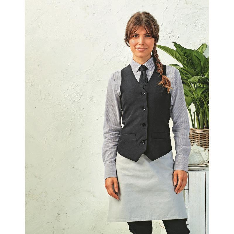 Premier Workwear LADIES LINED WAISTCOAT