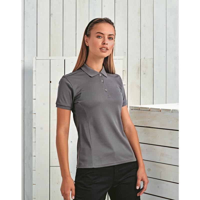 Premier Workwear LADIES COOLCHECKER PLUS POLO