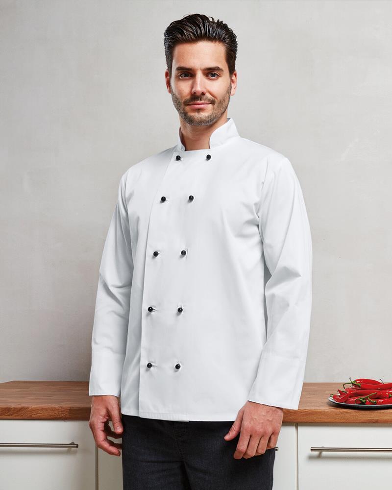 PR661M - CUISINE LONG SLEEVE CHEFS JACKET