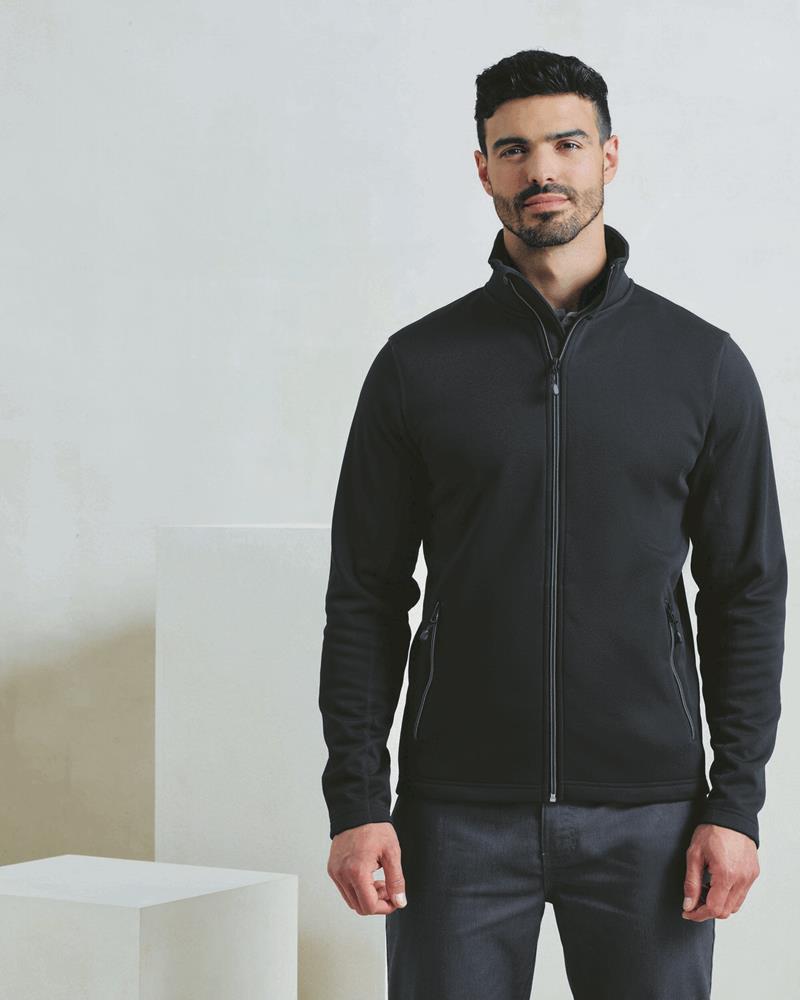 PR808M - MENS SPUN-DYED RECYCLED ZIP THROUGH SWEAT