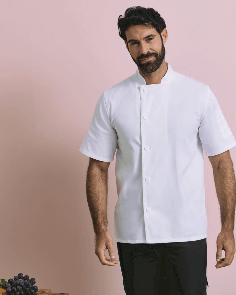 PR900M - CHEFS ESSENTIAL SHORT SLEEVE JACKET