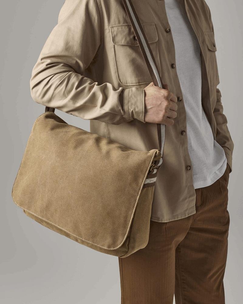 QD610M - VINTAGE CANVAS DESPATCH BAG