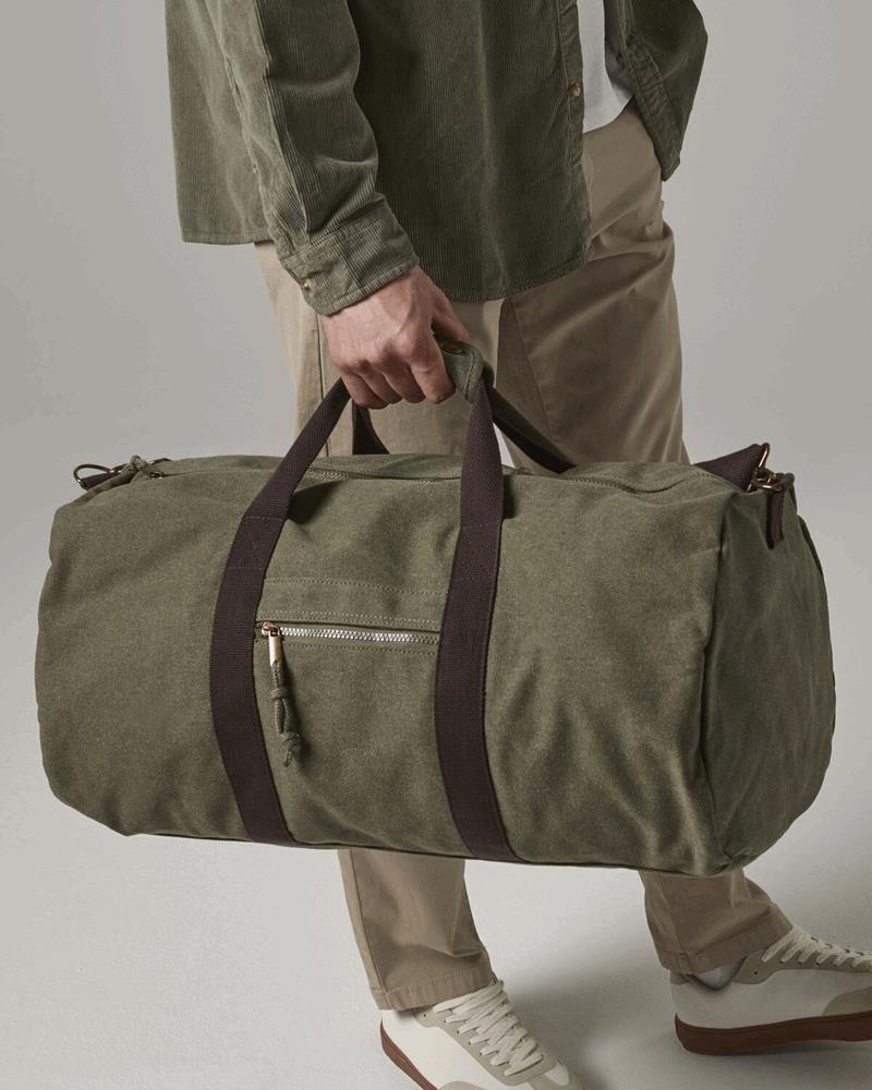 QD613M - VINTAGE CANVAS HOLDALL