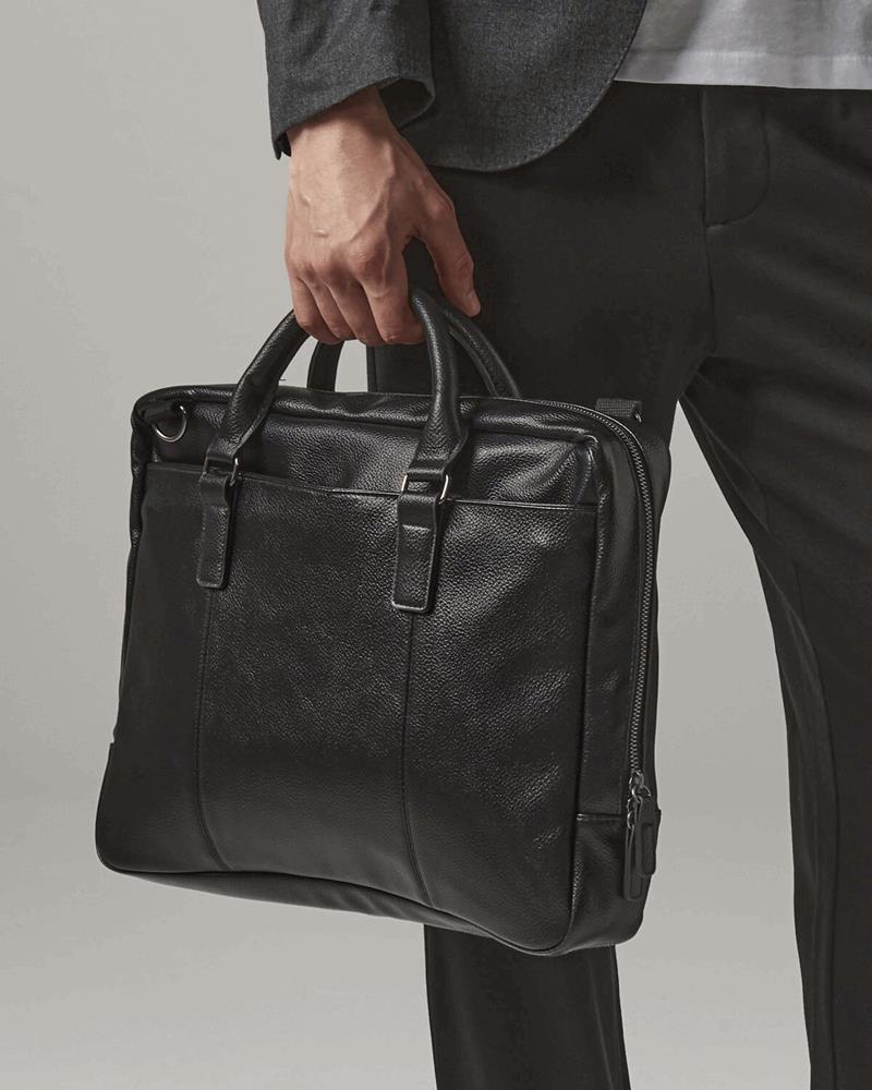 QD892M - NUHIDE SLIMLINE LAPTOP BRIEF