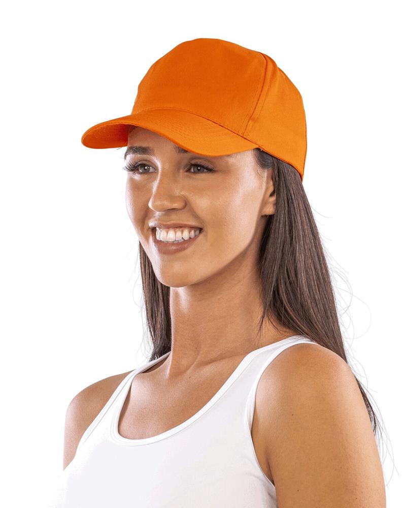 RC080M - HOUSTON 5 PANEL PRINTERS CAP