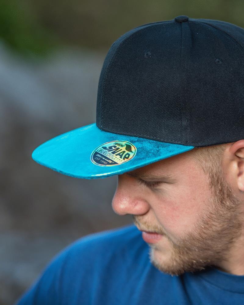 RC087M - BRONX GLITTER FLAT PEAK SNAPBACK CAP