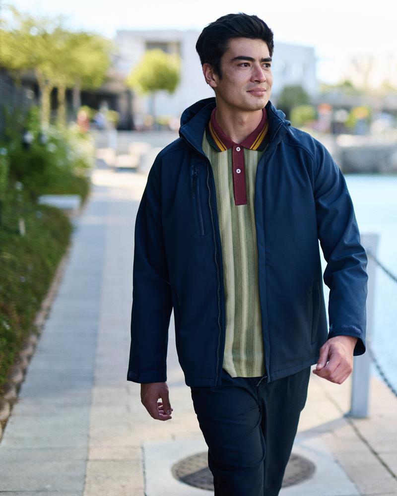 X-PRO REPELLER LINED HOODED SOFTSHELL