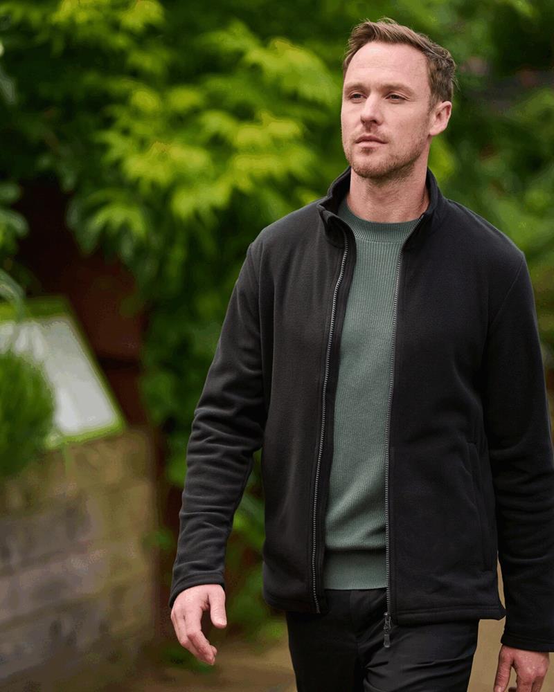 RG2101M - HONESTLY MADE FULL ZIP MICRO FLEECE