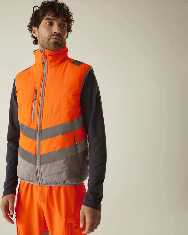 RG267M - HI-VIS TWO-TONE THERMAL BODYWARMER