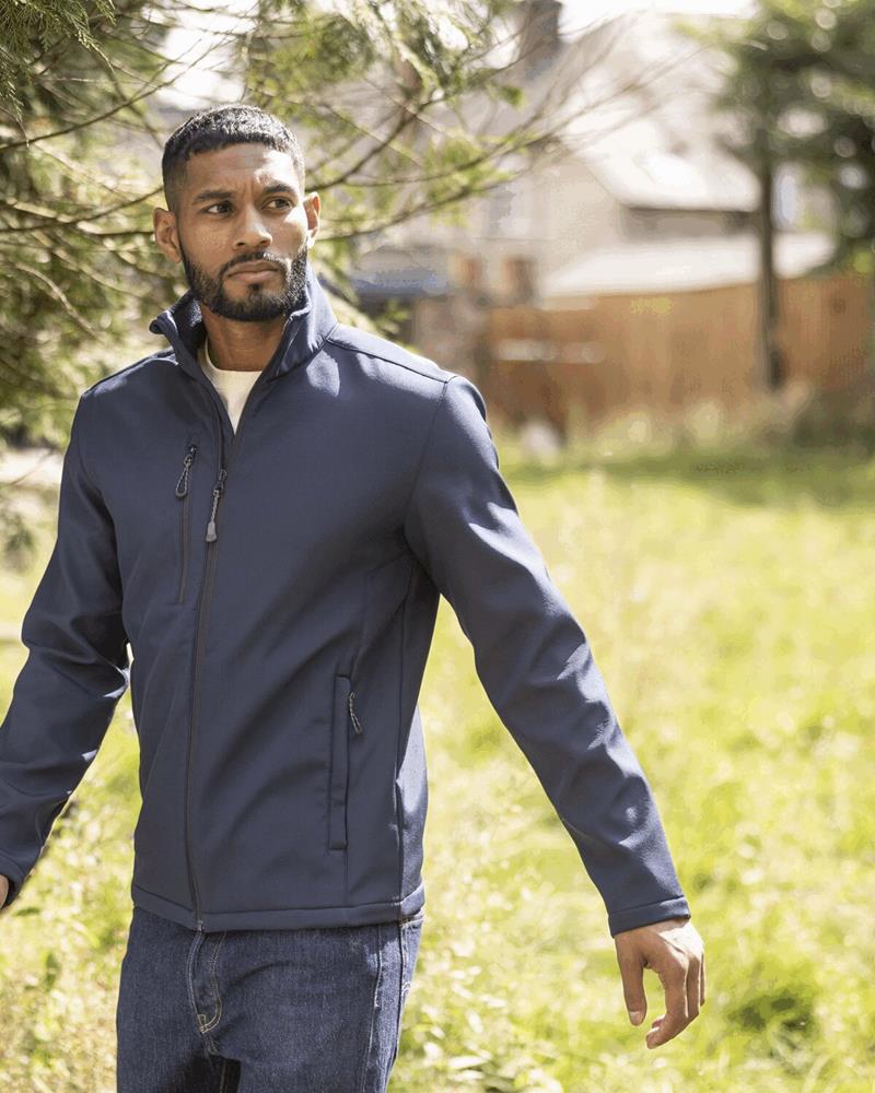 RG309M - RECYCLED SOFTSHELL JACKET