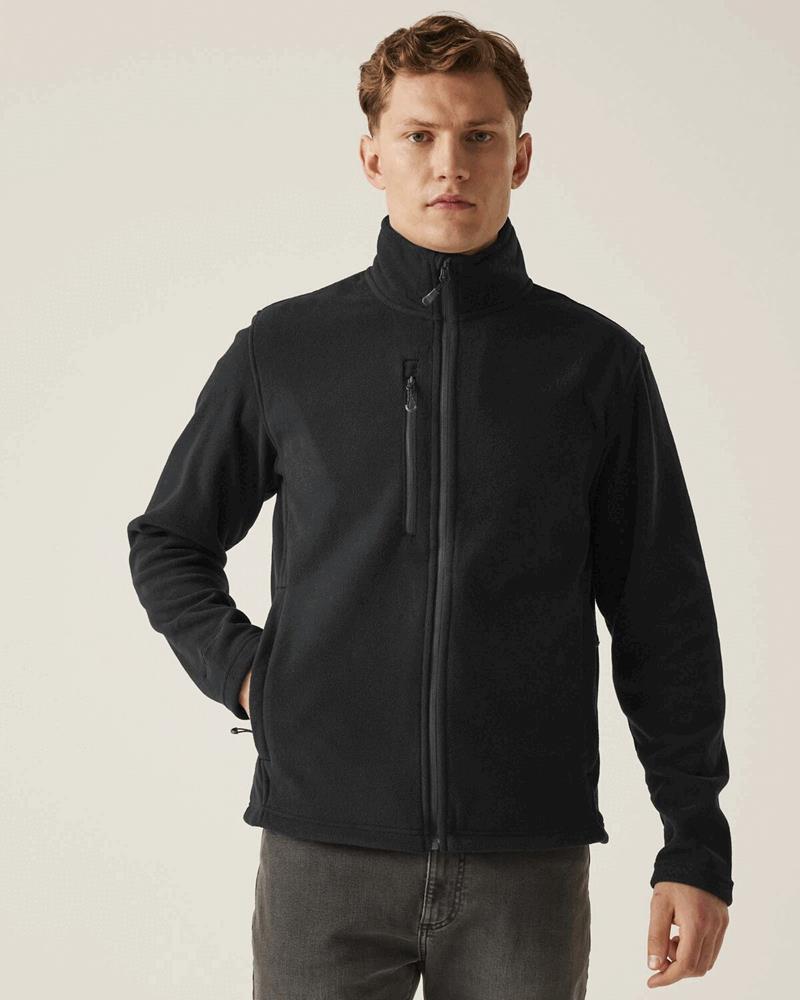 RG312M - HONESTLY MADE RECYCLED FULL ZIP FLEECE