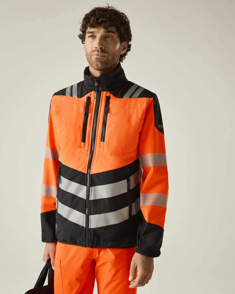 RG315M - HI-VIS X-PRO HYBRID JACKET CLASS 2