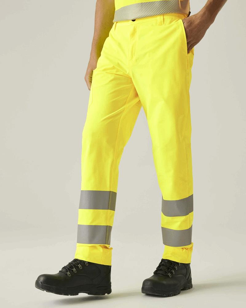 RG317M - HI-VIS PRO CONTRACT STRETCH ACTION TROUSER