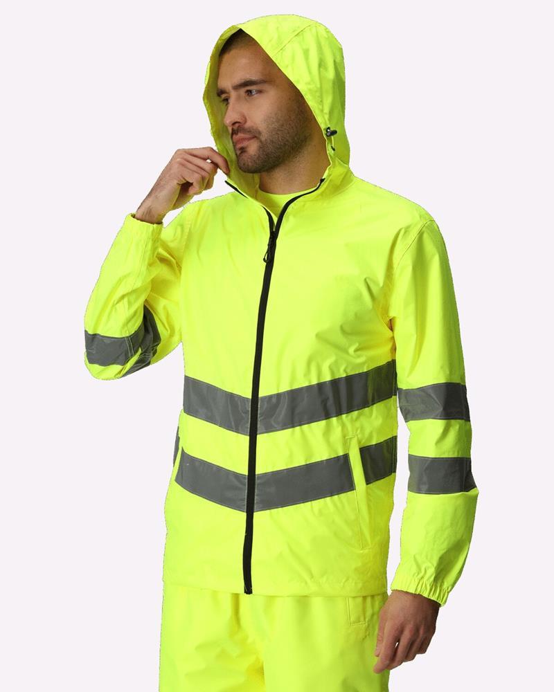 Regatta HI-VIS PRO PACKAWAY JACKET