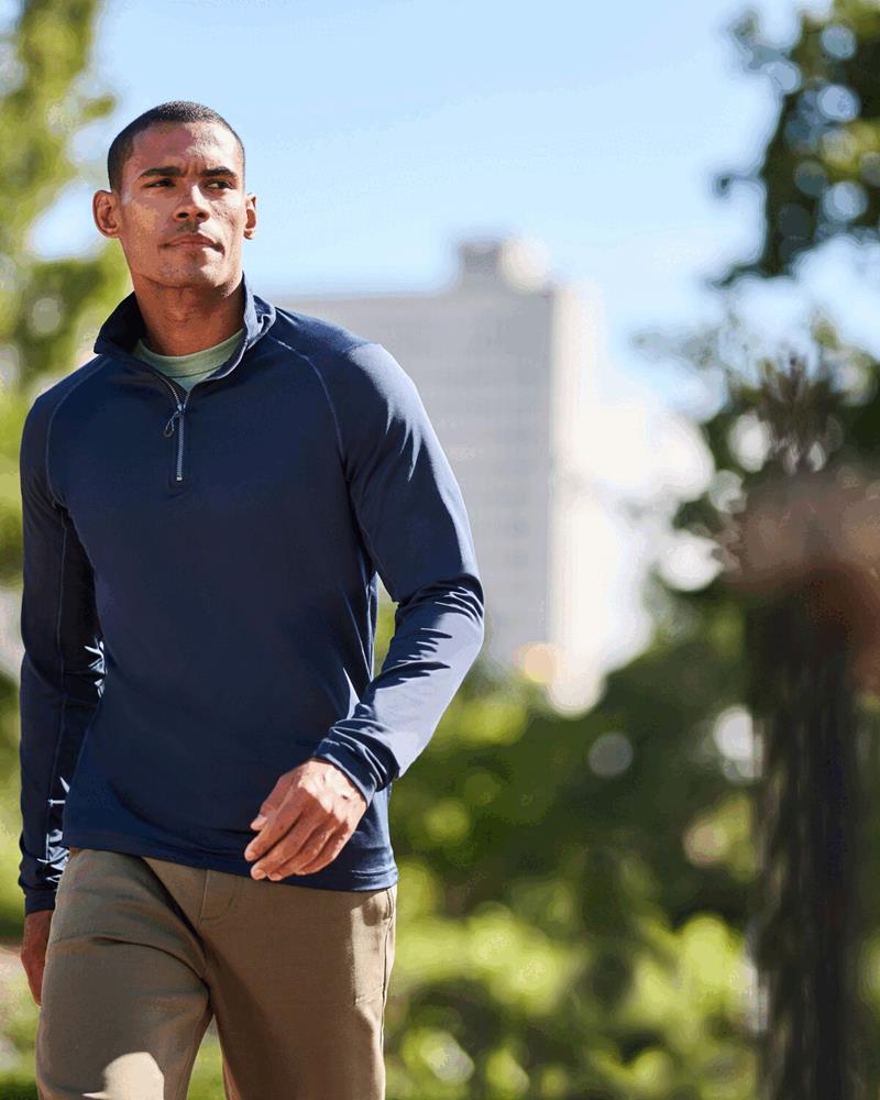 RG693M - CORE STRETCH HALF ZIP MIDLAYER