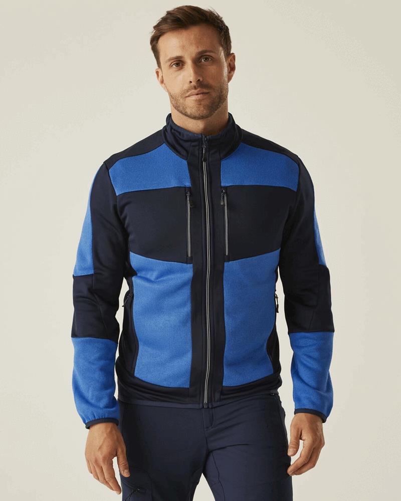 RG719M - E-VOLVE KNIT EFFECT STRETCH MIDLAYER