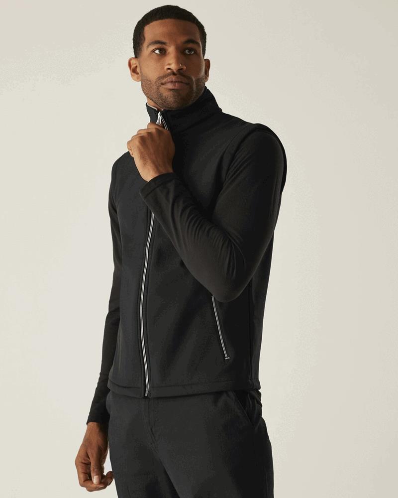 RG723M - ASCENDER 2 LAYER SOFTSHELL BODYWARMER