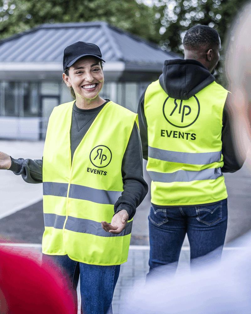 RG728M - PRO HI-VIS TWO BAND EASY PRINT VEST